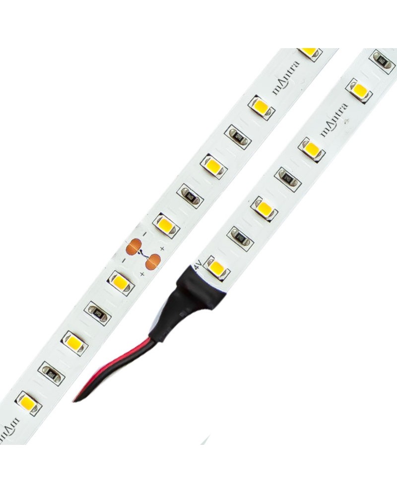 TIRA LED 24V 9,6w/m IP20 3000K ROLLO 5M